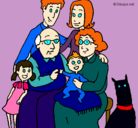 Dibujo Familia pintado por michtre