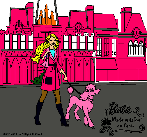 Barbie y su perrita