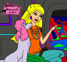 Dibujo Barbie llega a París pintado por uxdcudjkjf