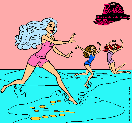 Barbie de regreso a la playa