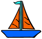 Dibujo Barco velero pintado por edreiin