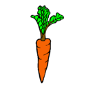 Dibujo zanahoria pintado por sheccid