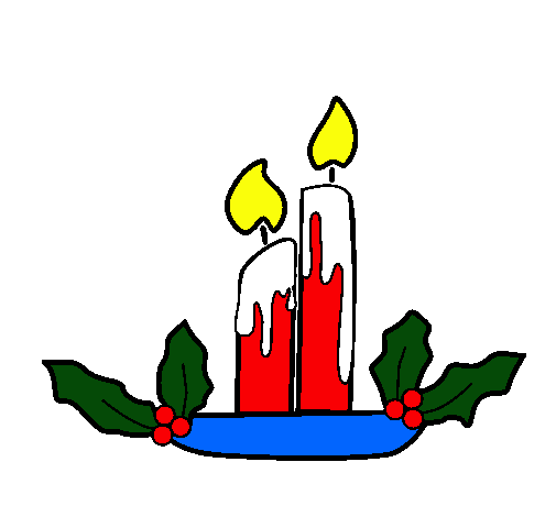 Velas de navidad