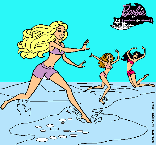 Barbie de regreso a la playa