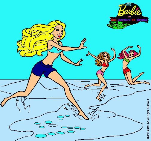 Barbie de regreso a la playa