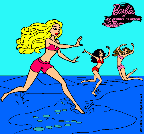 Barbie de regreso a la playa