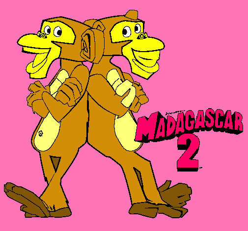 Madagascar 2 Manson y Phil 2