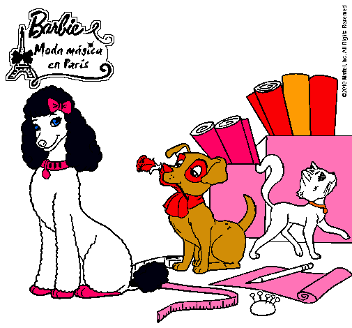 La mascota de Barbie