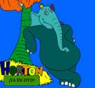 Dibujo Horton pintado por BOBI