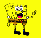 Dibujo Bob Esponja pintado por artu