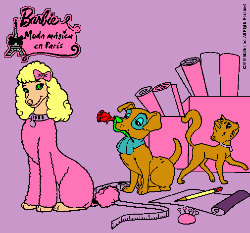 La mascota de Barbie