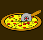 Dibujo Pizza pintado por sofiaaaaaaaaaaa