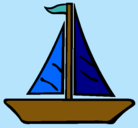 Dibujo Barco velero pintado por mariana0055