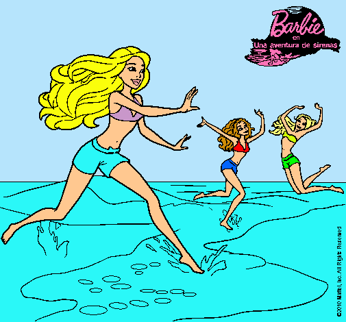 Barbie de regreso a la playa