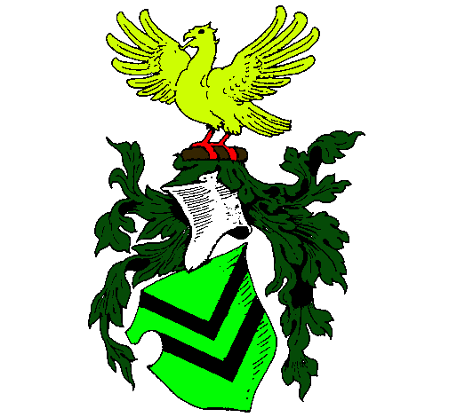 Escudo de armas y aguila 