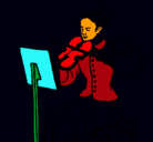 Dibujo Dama violinista pintado por 2213