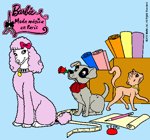 La mascota de Barbie