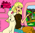 Dibujo Barbie llega a París pintado por HAPPYHAPPY