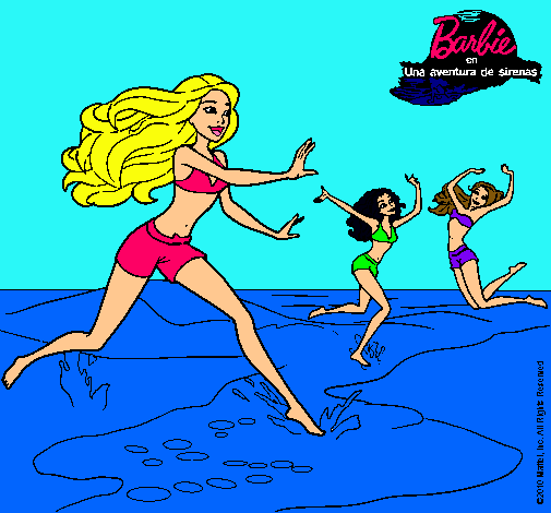 Barbie de regreso a la playa