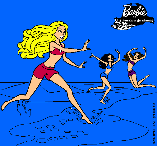 Barbie de regreso a la playa