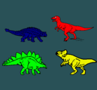 Dibujo Dinosaurios de tierra pintado por TIranosauriorex