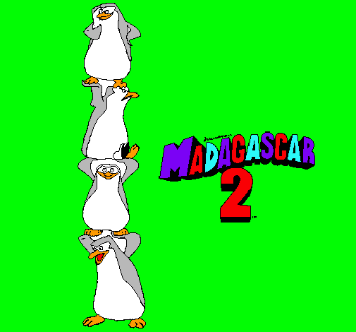 Madagascar 2 Pingüinos