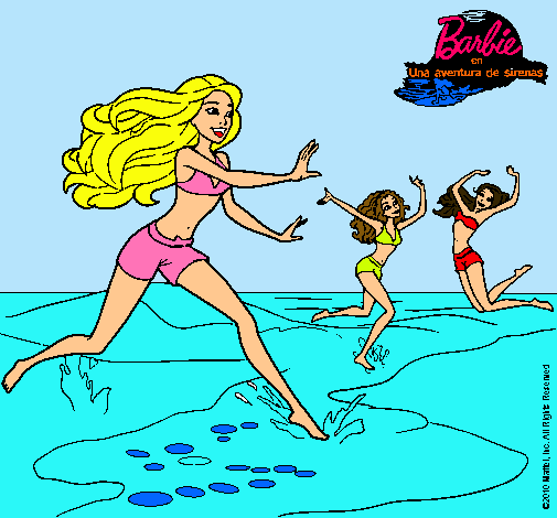 Barbie de regreso a la playa