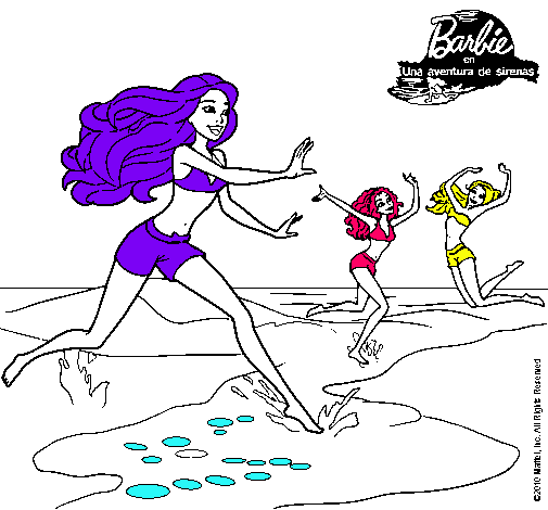 Barbie de regreso a la playa