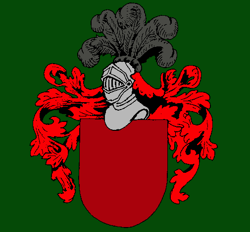 Escudo de armas y casco