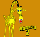 Dibujo Madagascar 2 Melman pintado por rnnnnnnnnnnnnnn