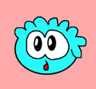 Dibujo Puffle 2 pintado por Miquiela