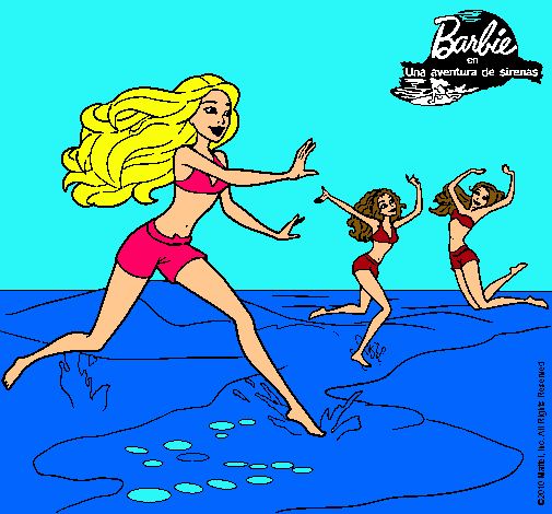 Barbie de regreso a la playa