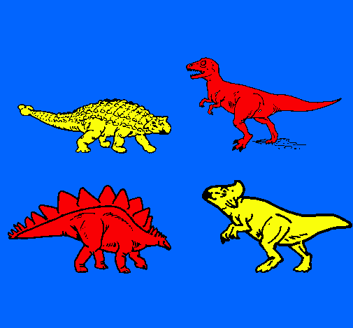 Dinosaurios de tierra