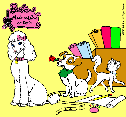 La mascota de Barbie