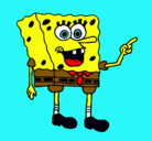 Dibujo Bob Esponja pintado por iune