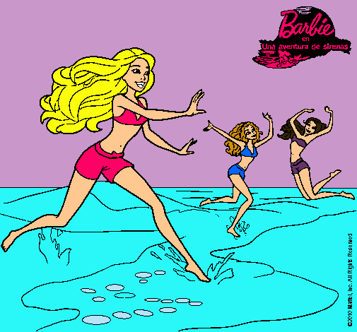 Barbie de regreso a la playa