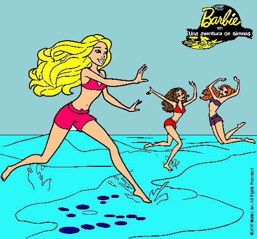 Barbie de regreso a la playa