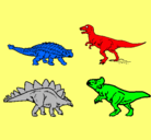 Dibujo Dinosaurios de tierra pintado por peligrososamigo