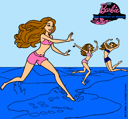 Barbie de regreso a la playa