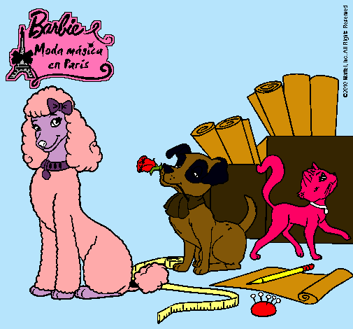 La mascota de Barbie