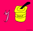 Dibujo Yogur pintado por zamira