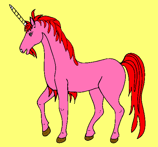 Dibujo Unicornio II pintado por mayl