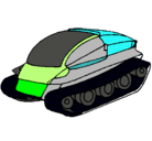 Dibujo Nave tanque pintado por ZJDHTIGRRRRRRO