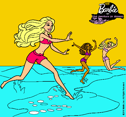 Barbie de regreso a la playa