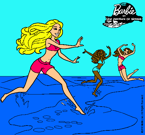 Barbie de regreso a la playa