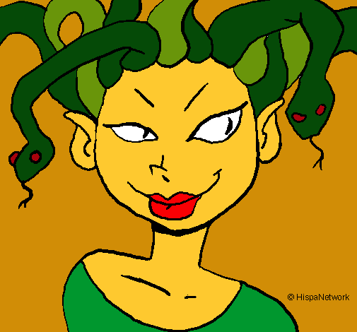 Mujer medusa