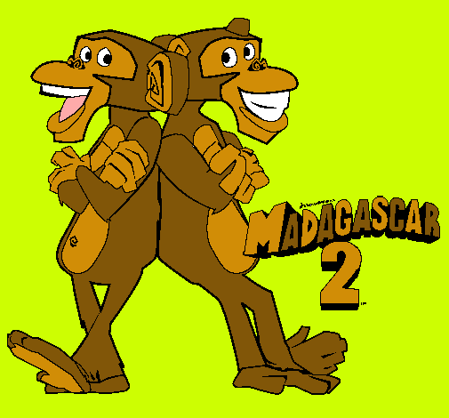 Madagascar 2 Manson y Phil 2