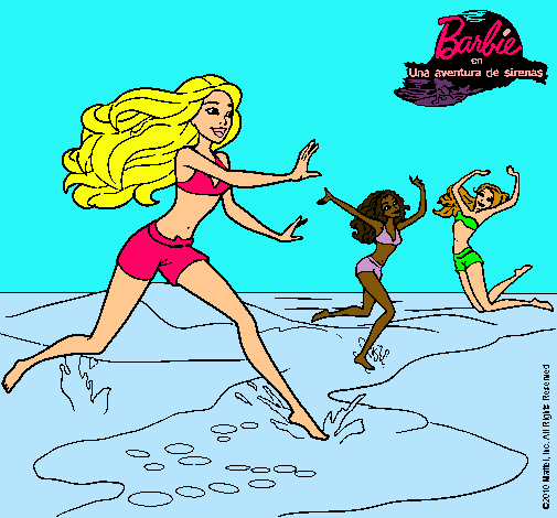 Barbie de regreso a la playa