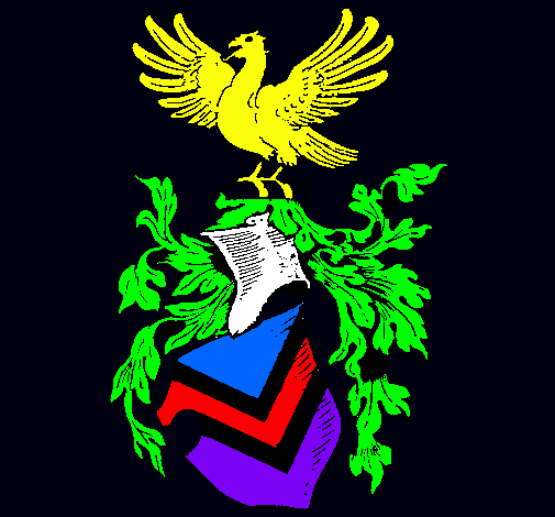 Escudo de armas y aguila 