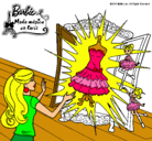Dibujo El vestido mágico de Barbie pintado por GFVYSDGYDG